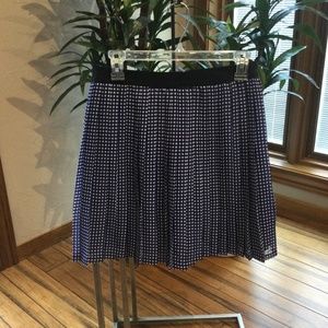 Armani Exchange pleated mini skirt